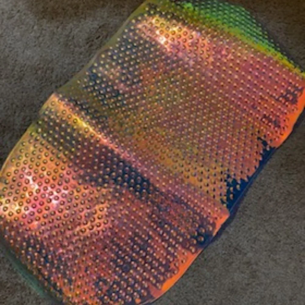 Iridescent Rainbow Bath Mat